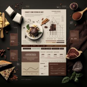 كيفية إنشاء نموذج تحليل وتخطيط لموقع طعام